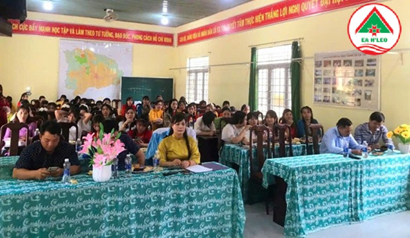 Hội phụ nữ xã Ea Tir tổ chức chuỗi các hoạt động chào mừng các ngày lễ kỷ niệm